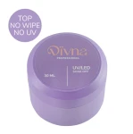 DIVNA Top No Wipe no UV filters 30 g / Top Przezroczysty