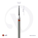 DIVNA Frez diamentowy 856.199.100.016 (105) 5 szt
